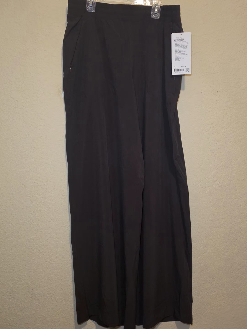 lululemon athletica Women's Brown Wide-Leg Pants